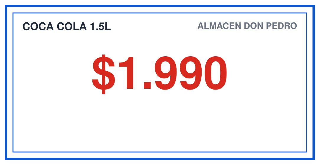 Fleje Clásico de Góndola