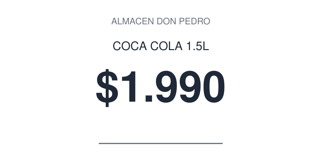 Etiqueta Minimalista